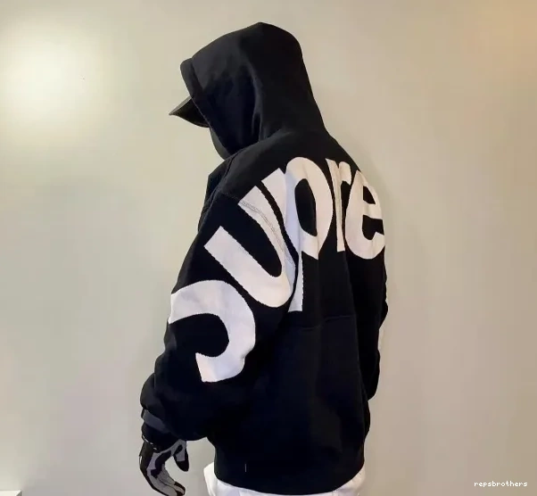 L JACQUARD BIG Big S SWEATSHIRT LOGO Sweatshirt Grey Hoodie HOODED LOGO XL Back M Black 0706